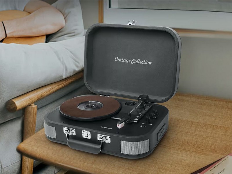 Platine vinyle Muse MT-201 DG Gris anthracite