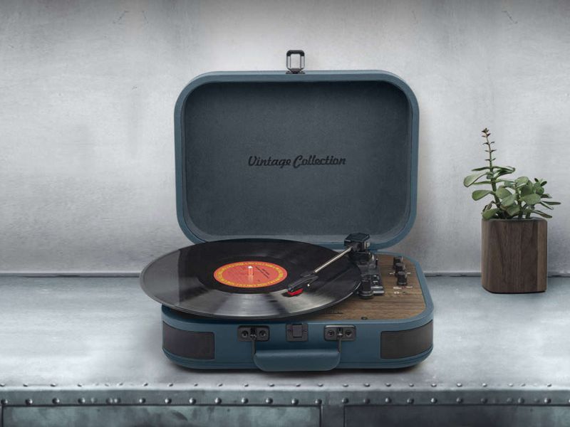 Platine vinyle Muse MT-201 OB Bleu foncé