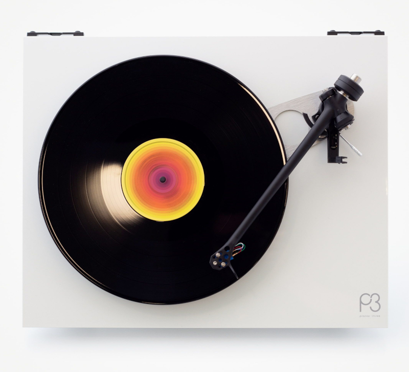 Rega Planar 3 Blanc brillant avec accessoires