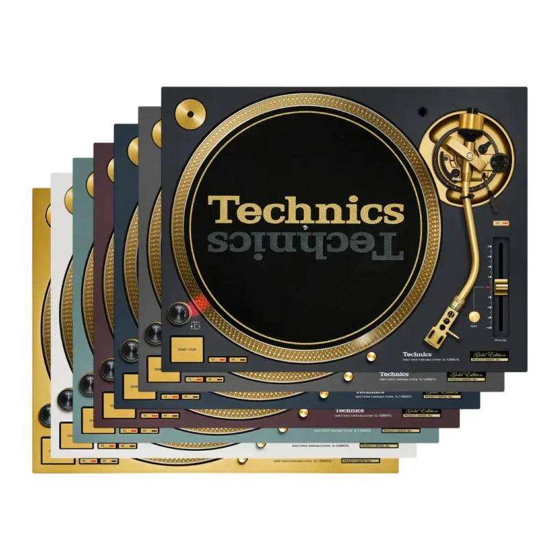 Édition limitée Gold de la platine Technics SL-1200M7G