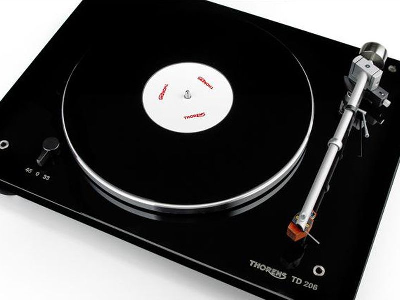 Platine vinyle Thorens TD206 Noire