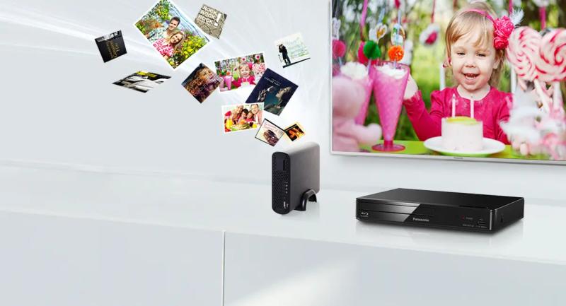 Lecture Blu-ray 3D et services Internet du Panasonic DMP-BDT167AF