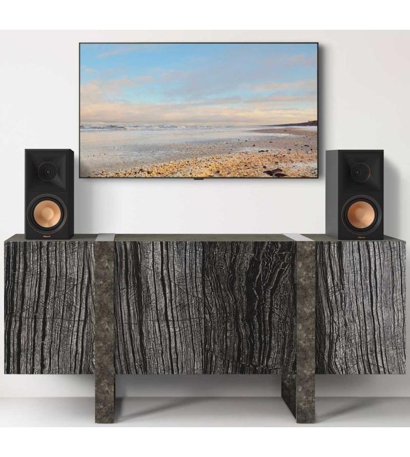 Enceintes bibliothèque Klipsch RP-600M II finition Noyer