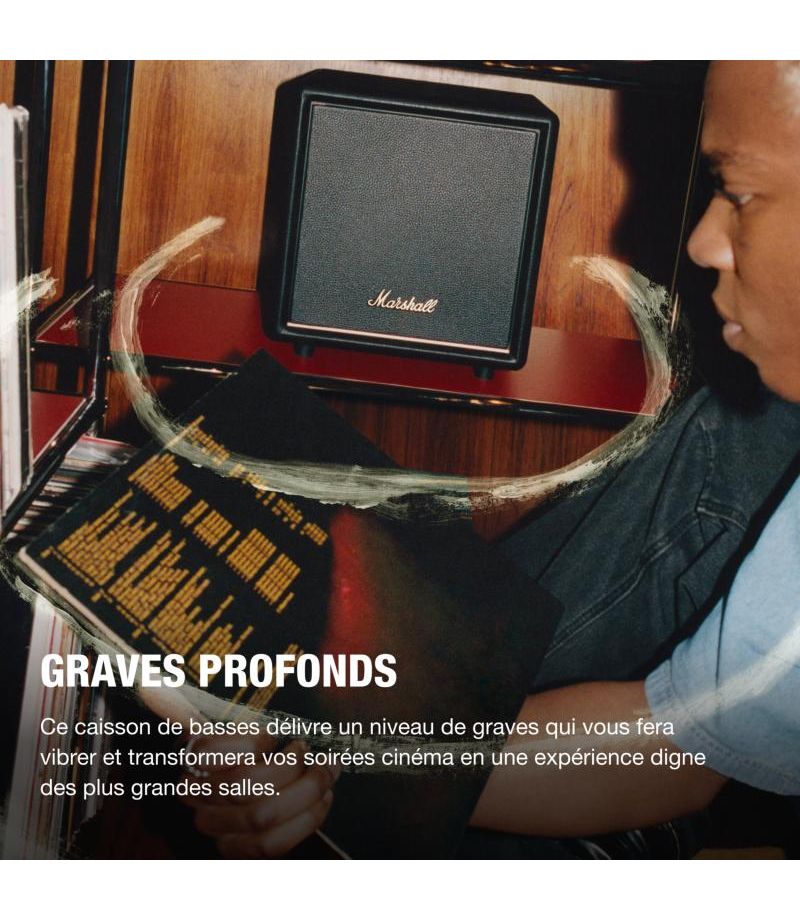 caisson de basses Marshall Heston Sub 200 compact