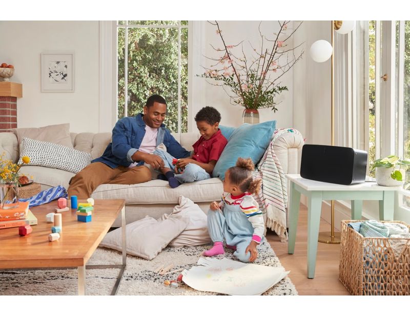 Connectivité AirPlay 2 des enceintes Sonos Five