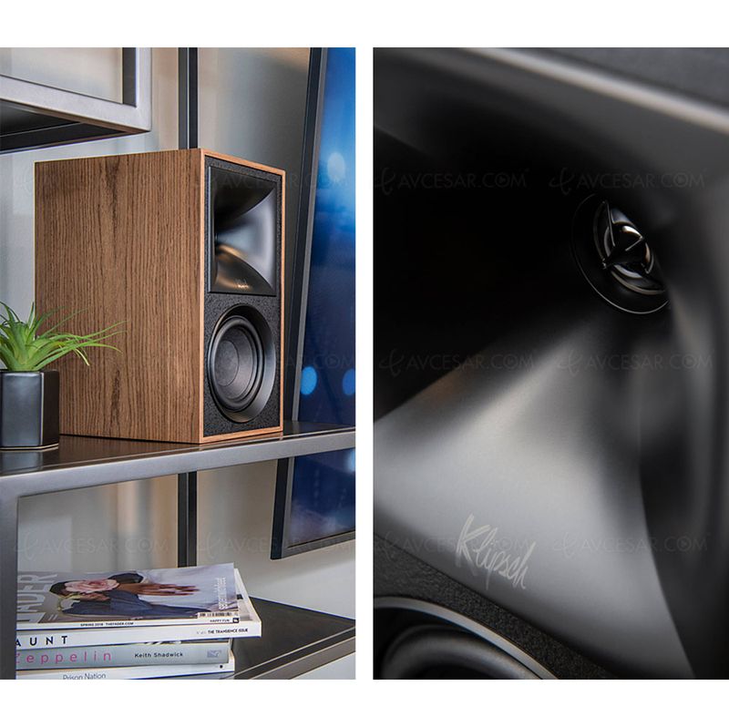 Enceintes amplifiées Klipsch The Nines II Noyer