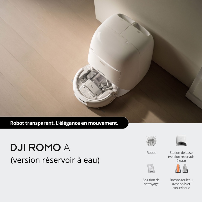 Station autonettoyante DJI Romo A