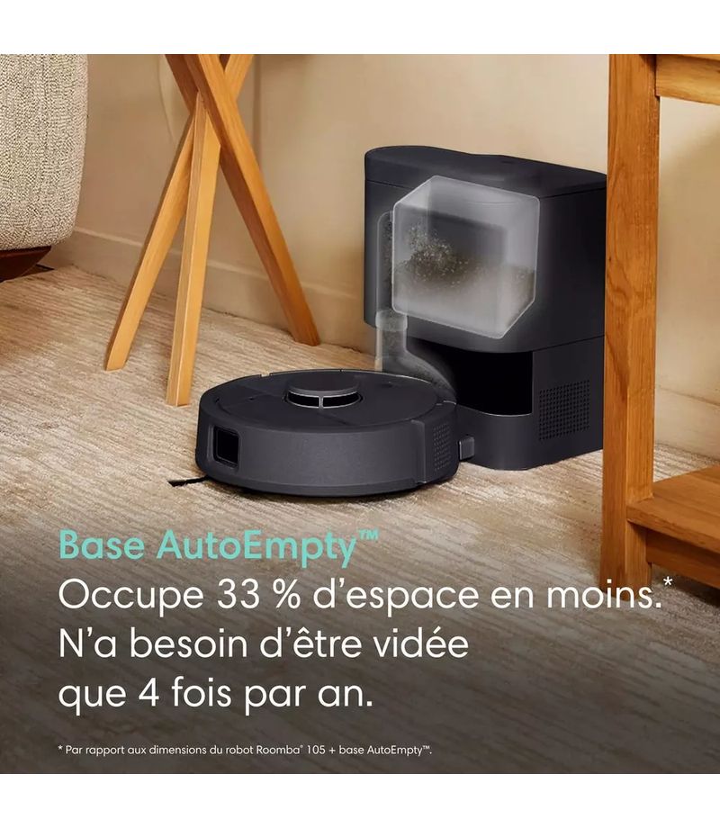 Base de vidage automatique AutoEmpty du iRobot Roomba Mini