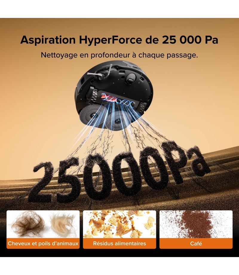 Nettoyage des sols avec le Roborock Qrevo Edge 2X