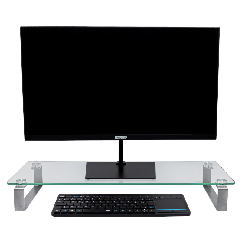 support écran INOVU MS-TG verre trempé acier