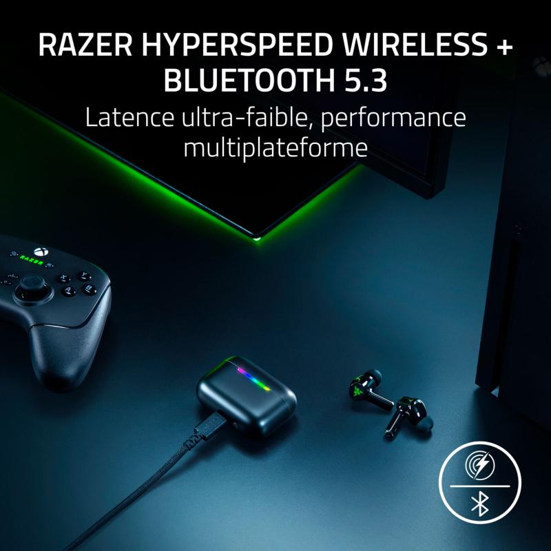 Écouteurs gaming Razer Hammerhead V3 X HyperSpeed for Xbox