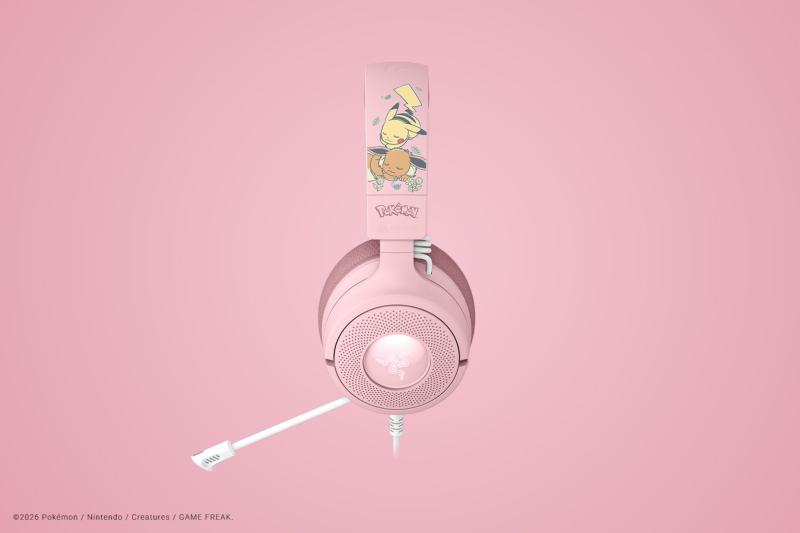 Confort du Razer Kraken V4 X Pokémon Edition