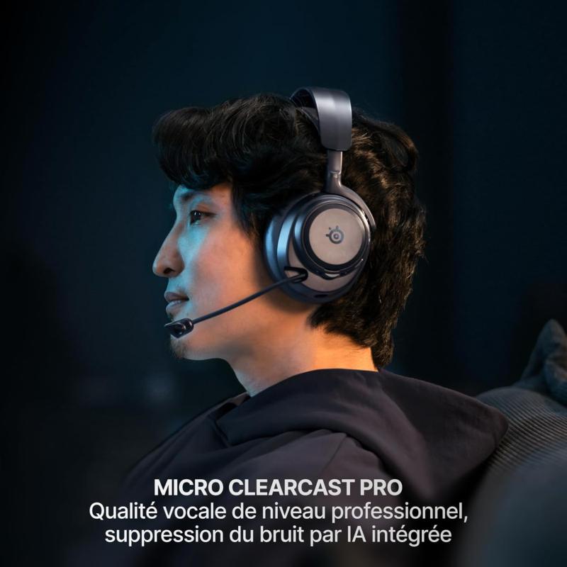 Audio Hi-Res et réduction active du bruit du SteelSeries Arctis Nova Pro Omni
