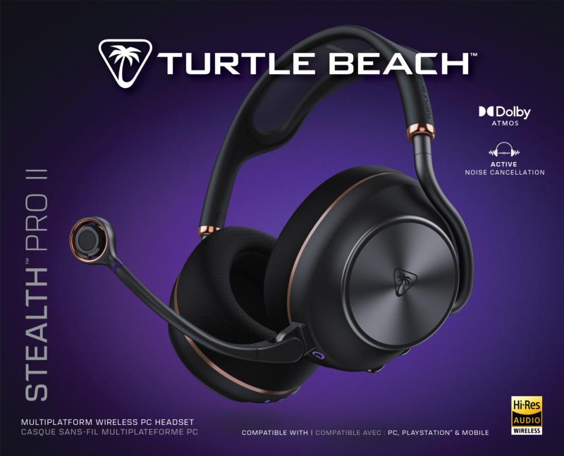 Casque gaming sans fil Turtle Beach Stealth Pro II noir