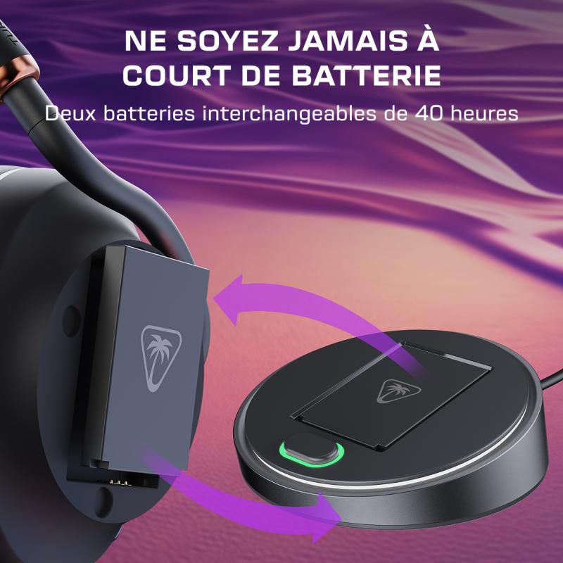 Casque gaming confort premium autonomie Turtle Beach Stealth Pro II