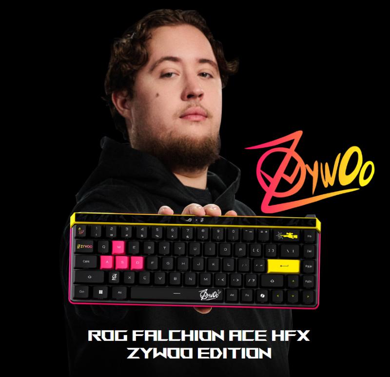 Clavier ROG Falchion Ace HFX ZywOo Edition