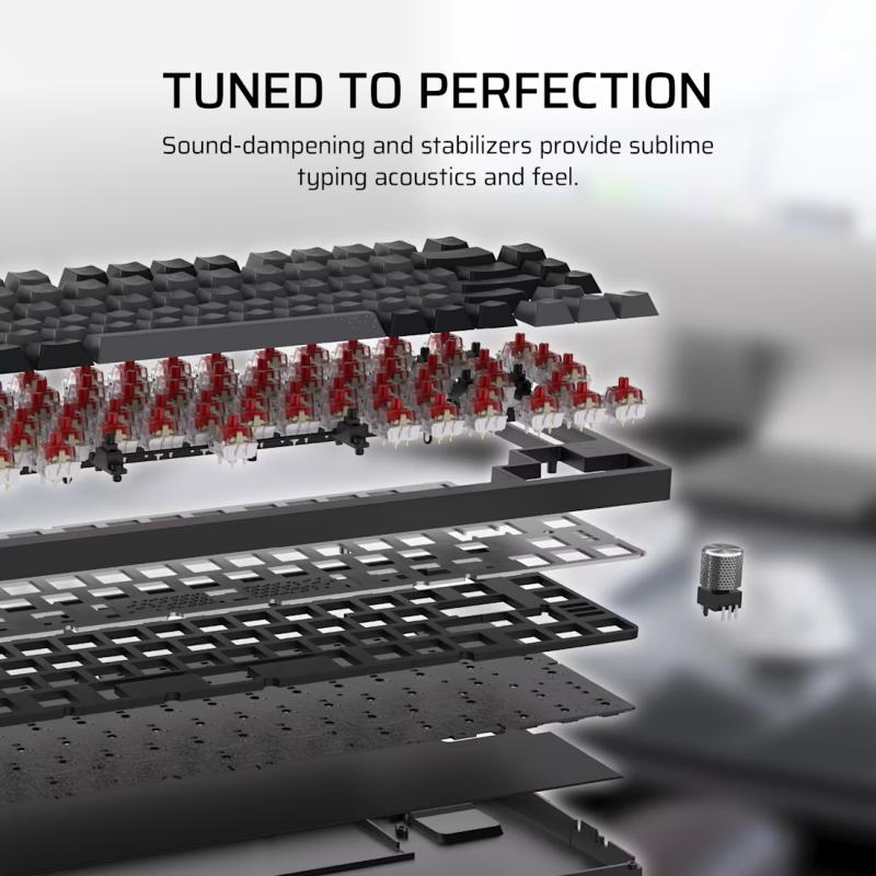 Corsair K65 Plus Wireless Apple Edition connectivité sans fil