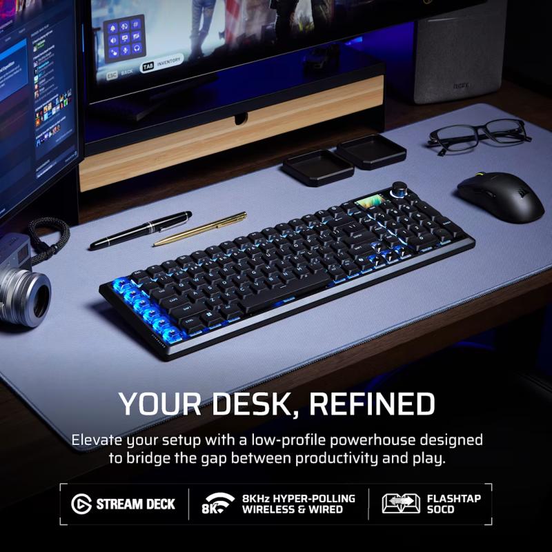 Switchs optiques Corsair OPX clavier gaming