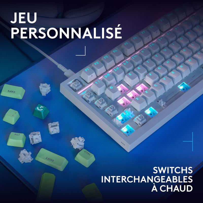 Format compact 75 pour le clavier Logitech G G316 X 75