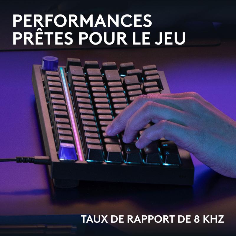Clavier gaming blanc Logitech G G316 X 75