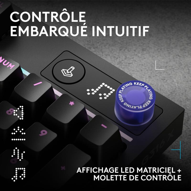 Structure montée sur joint Logitech G G316 X 98