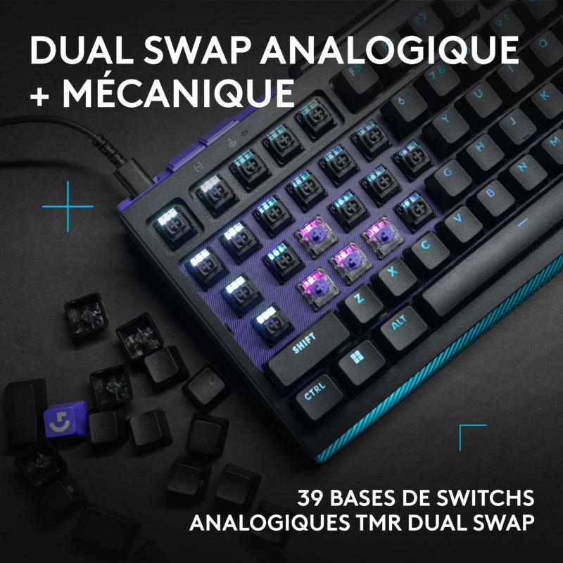 clavier gaming compact Logitech G512 X 98 RGB