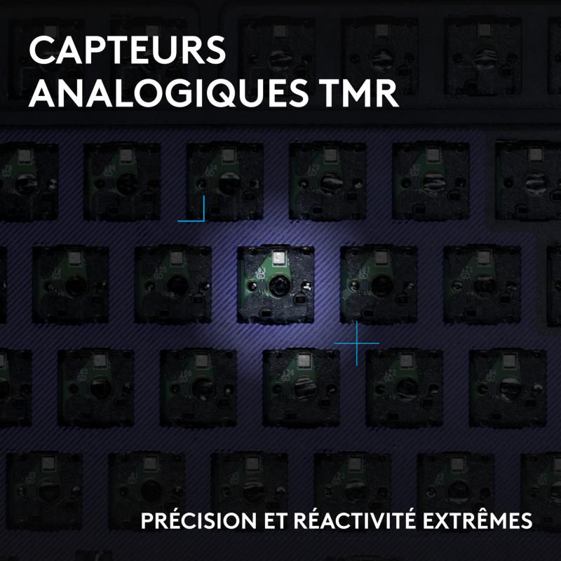 switchs analogiques magnétiques clavier Logitech G512 X 98
