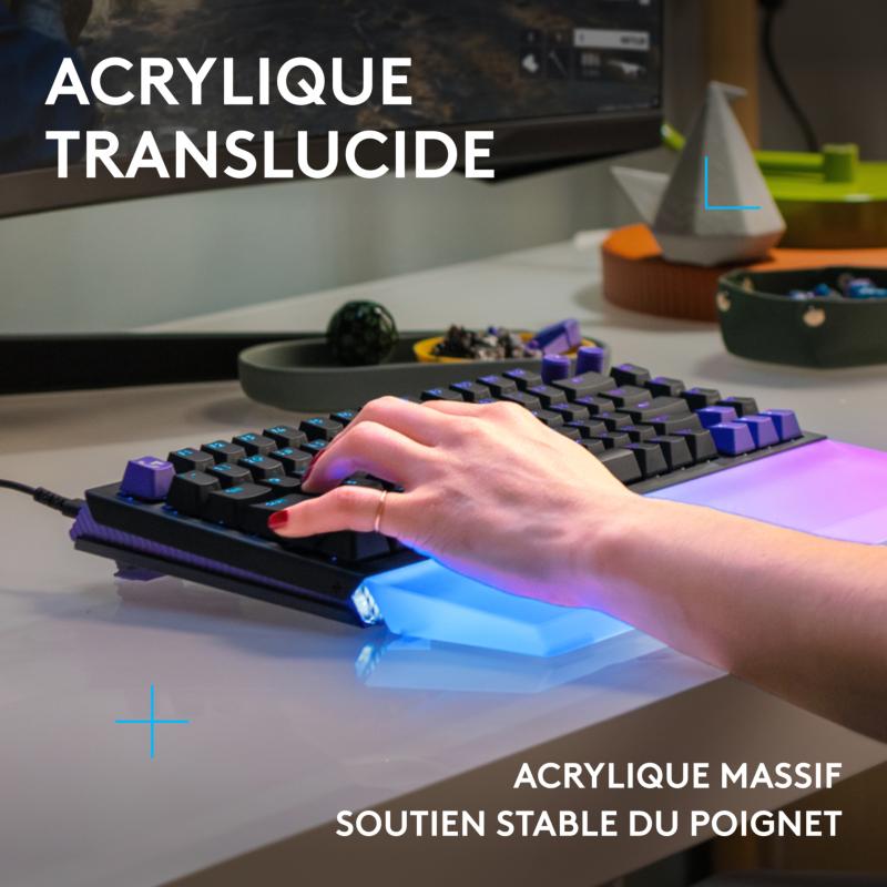 Accessoire clavier gaming G512 X PALM REST 98 avec effet lumineux