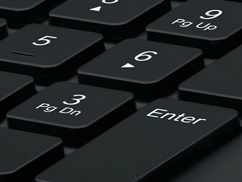 Touches plates du clavier Logitech K280e