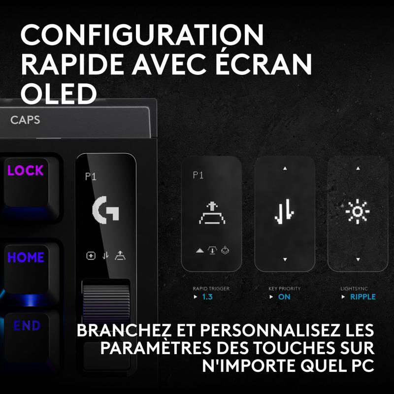 Clavier gaming TKL Logitech G Pro X2 Rapid