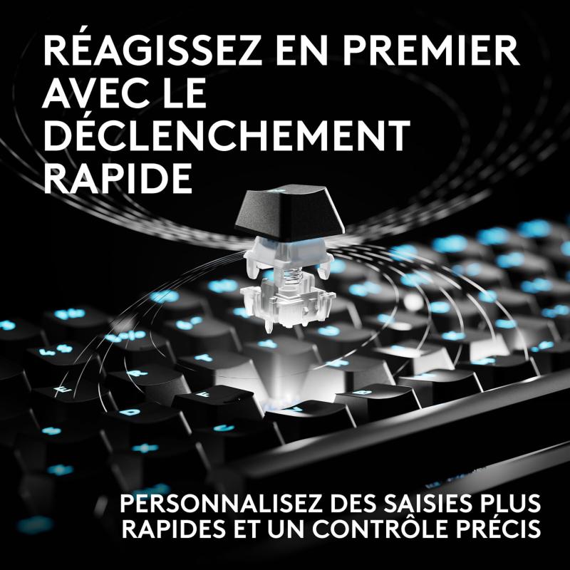 Commandes 8 kHz et SOCD du Logitech G Pro X2 Rapid
