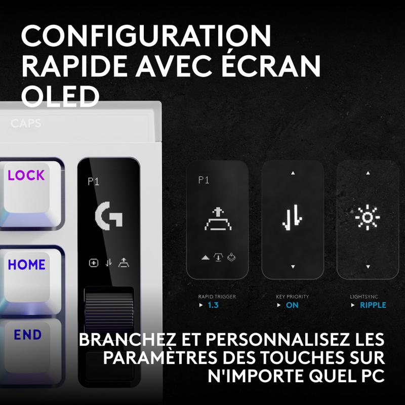 Clavier gaming TKL Logitech G Pro X2 Rapid