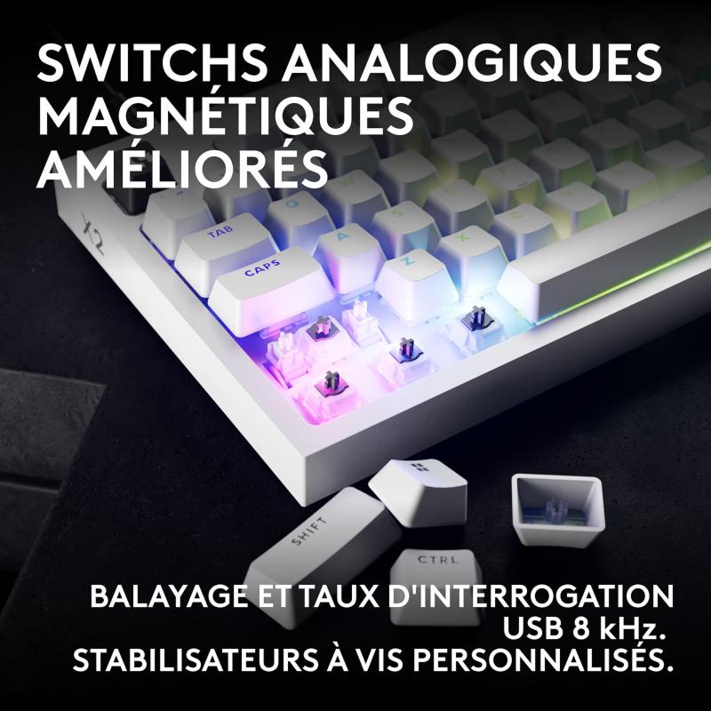 Switchs magnétiques du Logitech G Pro X2 Rapid
