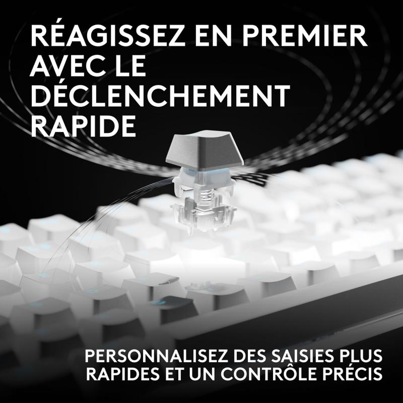 Commandes 8 kHz et SOCD du Logitech G Pro X2 Rapid