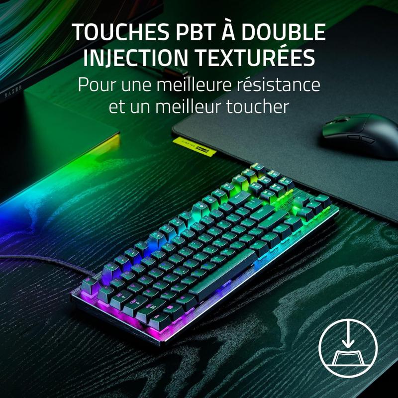 Format TKL et touches PBT du Razer Huntsman V3 HE Magnetic TKL