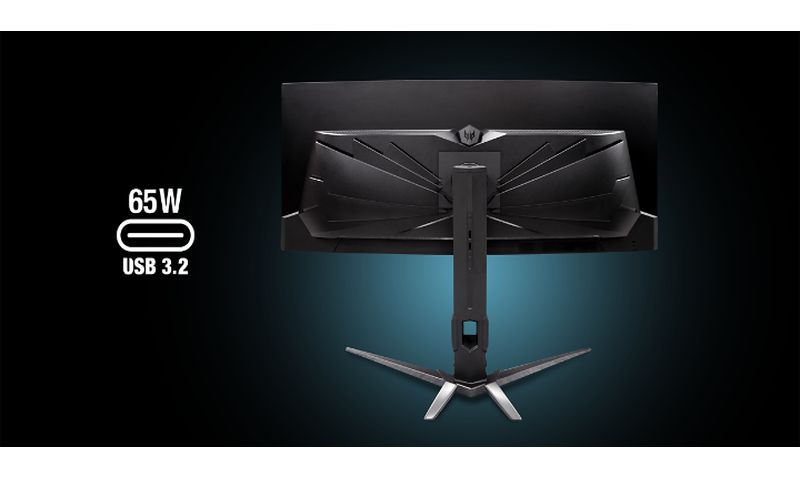 Connectique USB-C, commutateur KVM et fonctionnalités de confort de l'écran Acer Predator X34F1bmiipphuzx