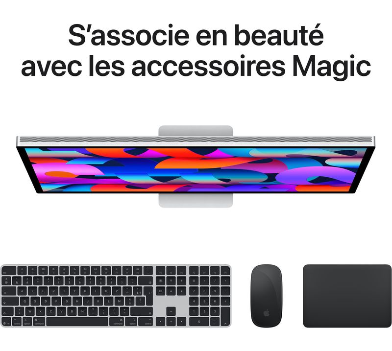 Audio spatial et haut-parleurs du Studio Display