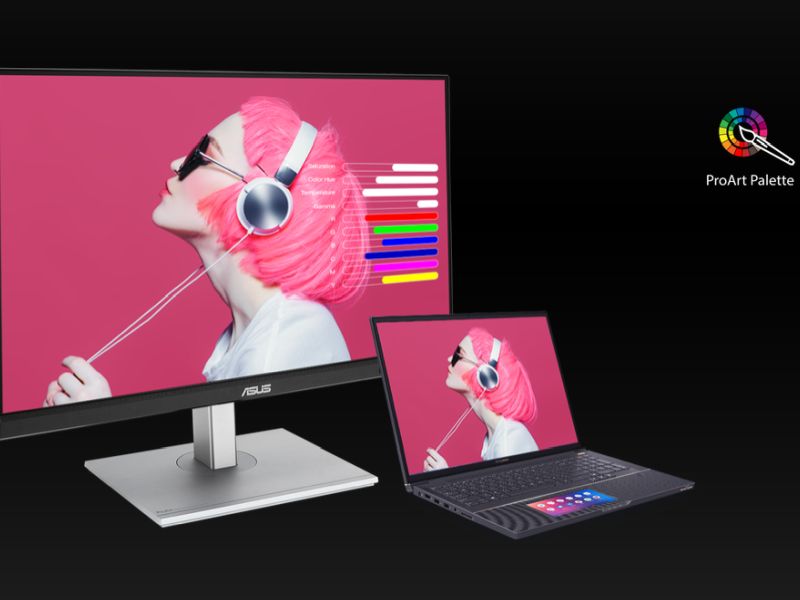 Connectique USB-C et ergonomie de l'Asus ProArt PA278CV