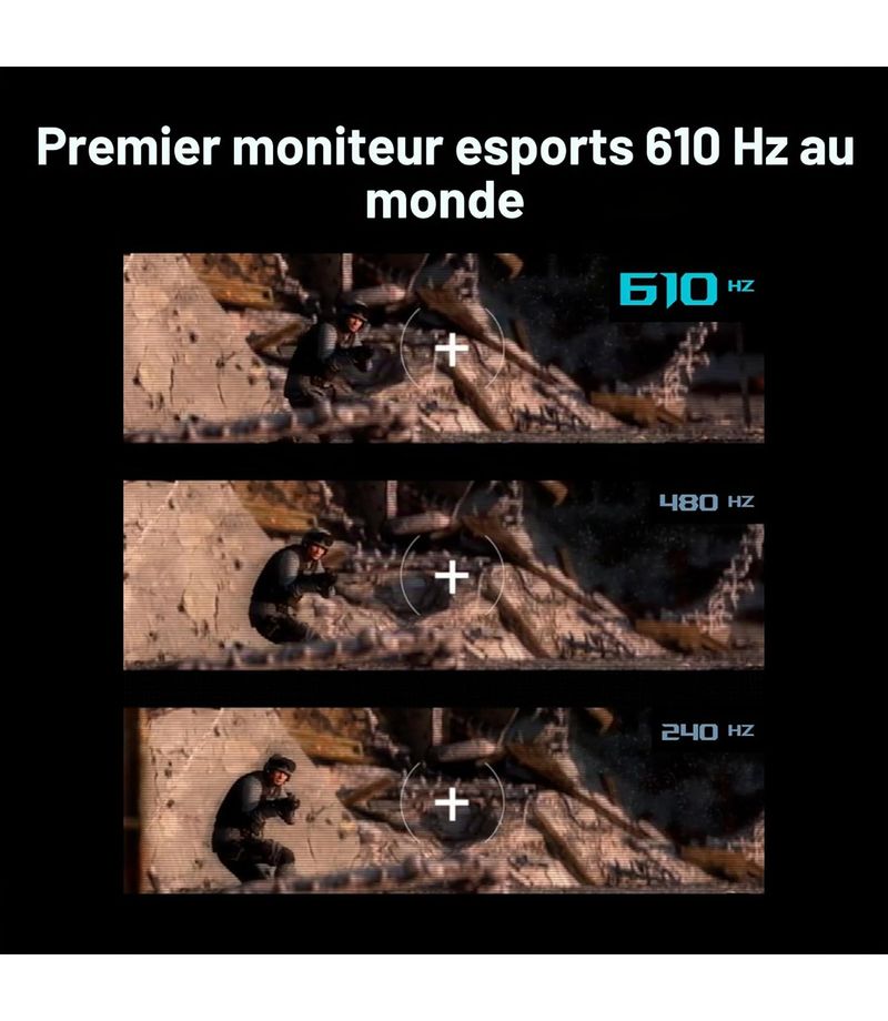Affichage Full HD du ASUS ROG Strix XG248QSG Ace