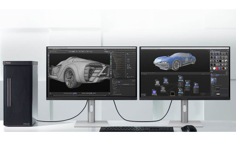 Connectique étendue de l'écran ASUS ProArt PA279CDV