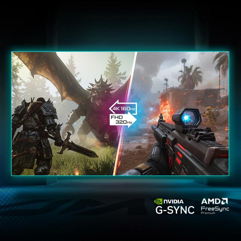 mode double résolution écran Gigabyte G27UP