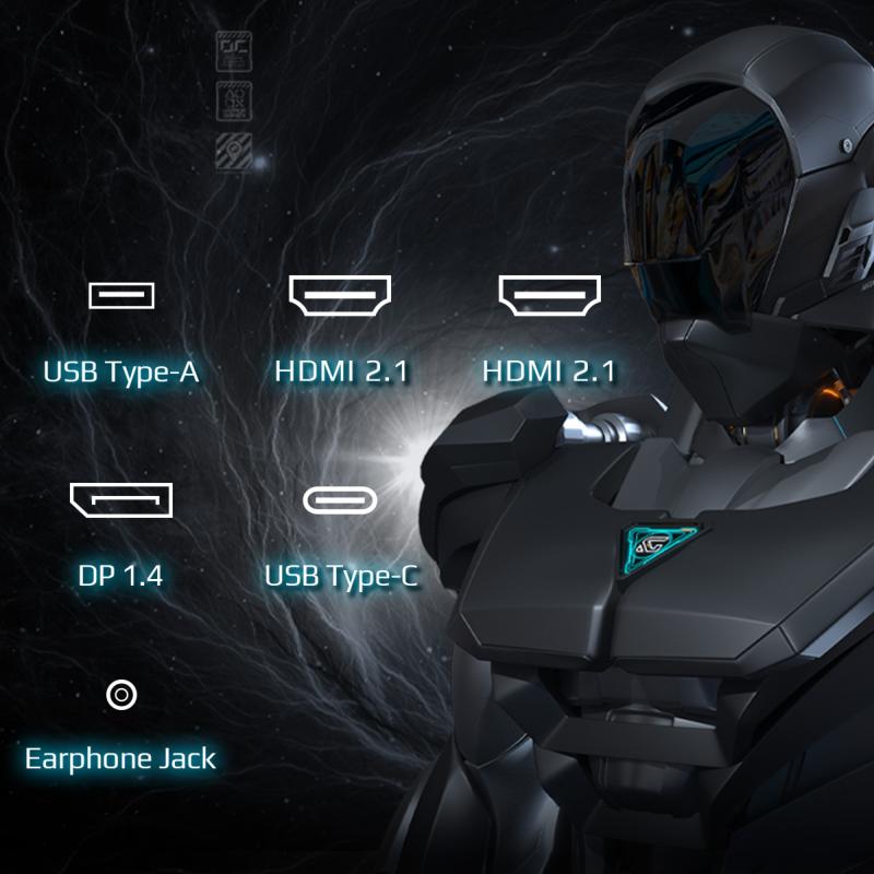 connectique et ergonomie Gigabyte G27UP