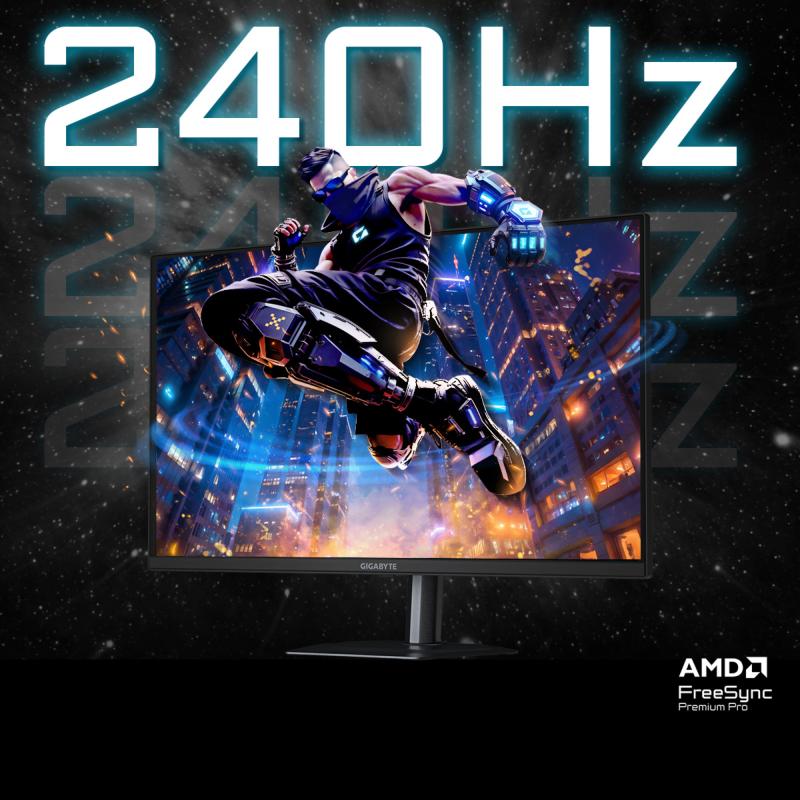 Fluidité 240 Hz écran Gigabyte GO27Q24
