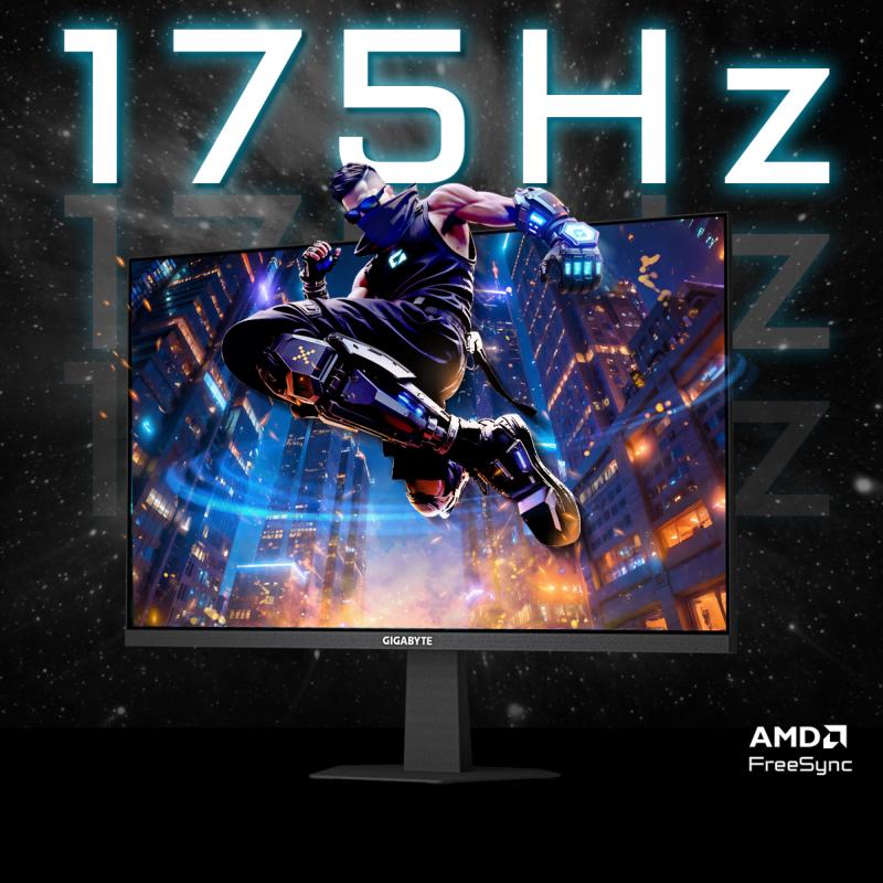 Moniteur GIGABYTE GS24F14A haute fréquence 175 Hz
