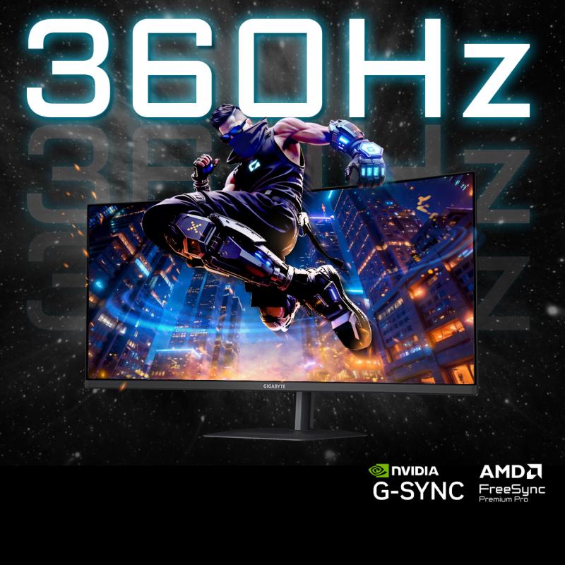 GIGABYTE MO34WQC36 360 Hz et 0,03 ms