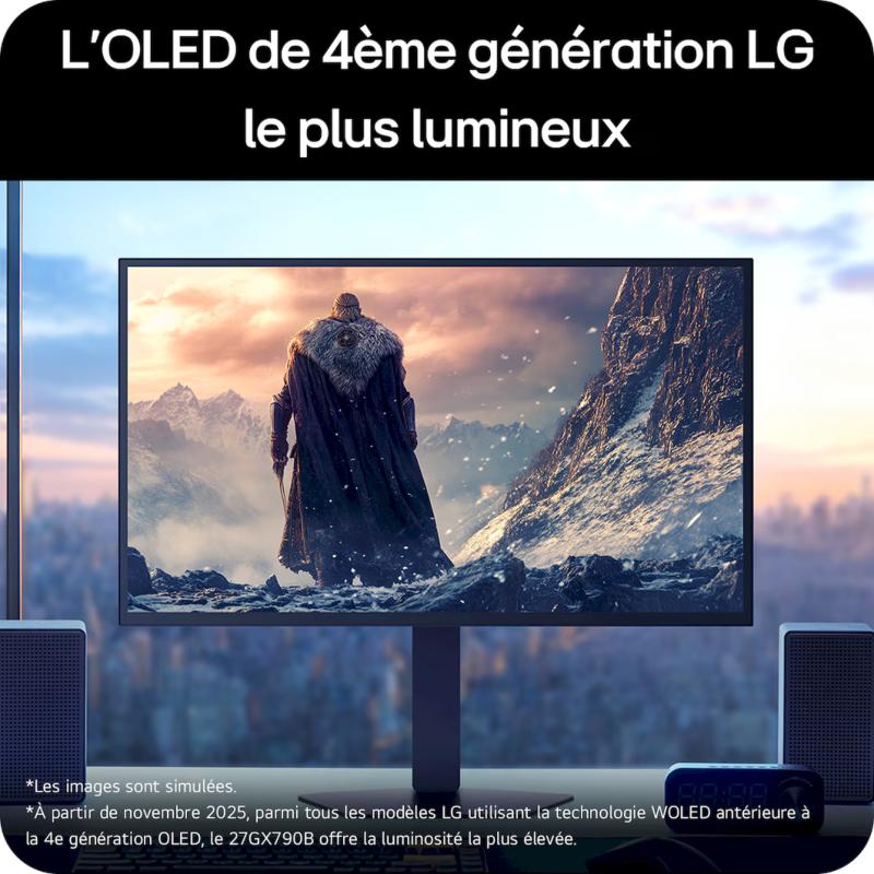 Dalle OLED du LG UltraGear 27GX790B-B