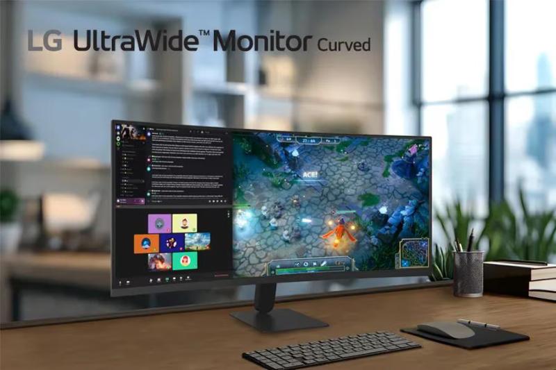 Écran LG UltraWide 34U601B-B 34 pouces incurvé