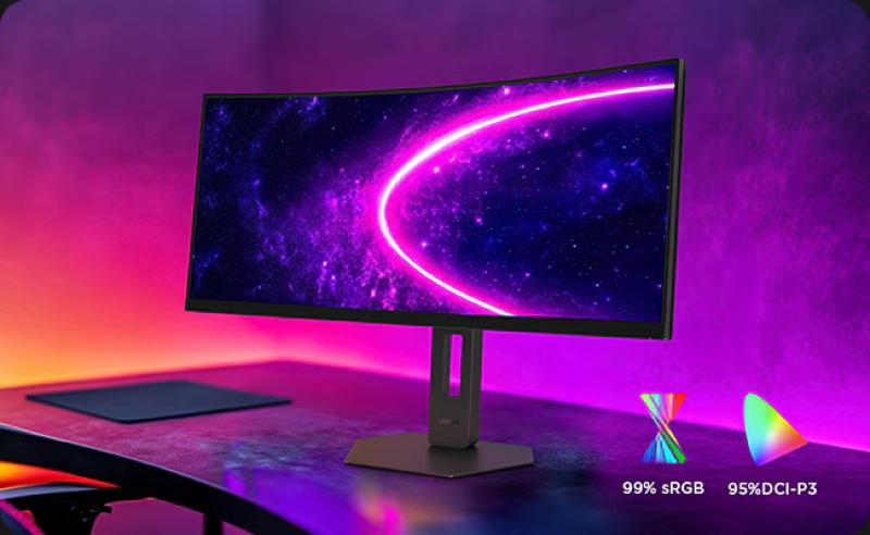 Dalle incurvée WQHD du Lenovo Legion 34W-2c