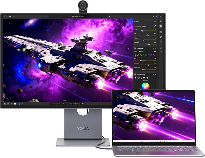 Écran Lenovo Yoga Pro 27UD-10 QD-OLED 4K