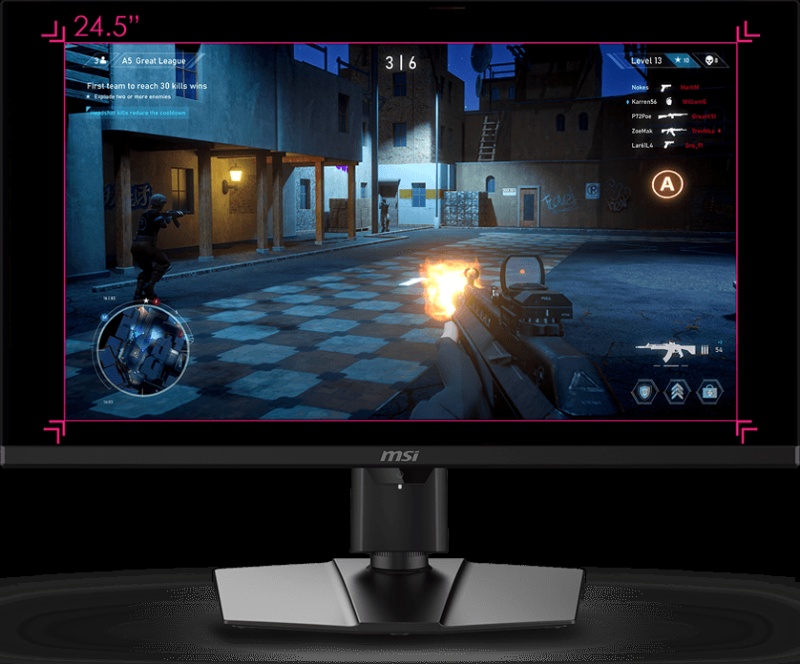 MSI MPG 271QR QD-OLED X50 - Taux de rafraîchissement 500Hz